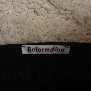 Reformation tie top